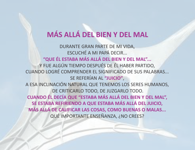 Más allá del bien y del mal Junio 20 de 2010